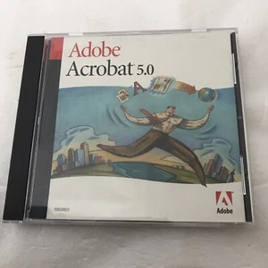 Adobe Acrobat 5.0 Full Version 5.0.5 CD Serial included Windows - Picture 1 of 4