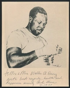Archie Moore - Autograph - 8x10 Double weight photo signed - Picture 1 of 5