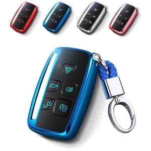 TPU Remote Fob Key Case Shell Cover For Land Range Rover Velar Evoque for Jaguar - Picture 1 of 16