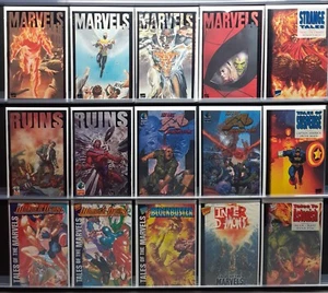 RUINS #1 & #2 MARVELS #1 2 3 4 LAST AVENGERS STORY 1&2 ACETATE LOT MARVEL SELECT - Picture 1 of 11