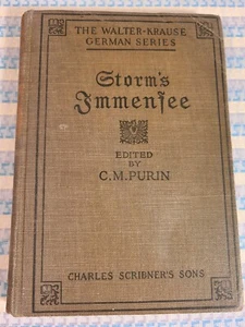 storm’s immensee The Walter Krause German Series Edited By C.M. Purin 1915 - Bild 1 von 13