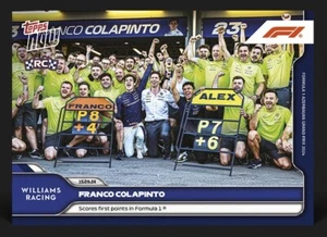 2024 Topps Now Formel 1 ⭐ Franco Colapinto ⭐ GP ASERBAIDSCHAN ☄️ Nr. 55 - Bild 1 von 2