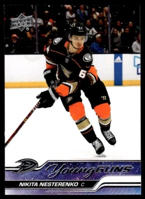 2023-24 Upper Deck Young Guns Nikita Nesterenko A RC Ducks #230 - Image 1 of 2