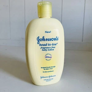 1 New Johnson's Head to Toe Fragrance Free Baby Lotion 15 fl oz - Picture 1 of 8