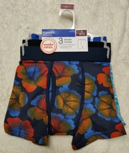 New Boys Wonder Nation Boxer Briefs 3 Pack Size Small 6/7 Multicolor  - Picture 1 of 4