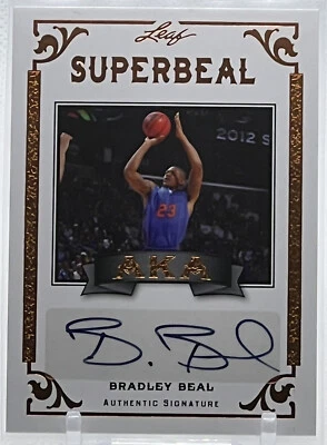 💥BRADLEY BEAL AUTO ROOKIE💥2012 HOJA TAMBIÉN CONOCIDA COMO SUPERBEAL ORO AUTÓGRAFO NOVATO🔥🔥🔥 Foto 1 de 4
