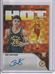 2023-24 Panini Hoops Ben Sheppard Hot Signatures RC Auto #HSR-BS Pacers Rookie - Bild 1 von 2