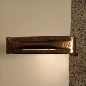 PING GOLF COLLECTION . PUTTER 1 A . COLLECTOR'S ITEM . - Picture 1 of 8