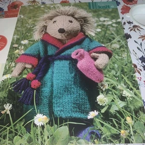 Alan Dart - HIBERNATING HEDGEHOG. Knitting Pattern. MAGAZINE EXTRACT - Picture 1 of 6