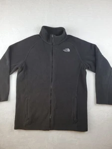 Giacca pile The North Face full zip nera ragazzo ragazzo ragazzo taglia XL nero 18/20 - Foto 1 di 24