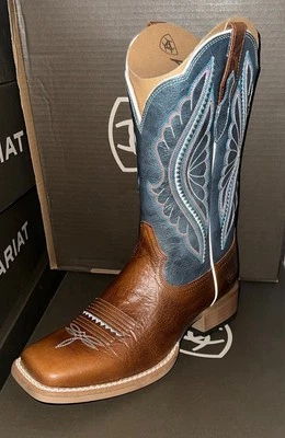 Botas Ariat® Damas Marrón Primetime Nuevas En Caja Talla 10 B Medianas Difíciles de Encontrar Foto 1 de 4