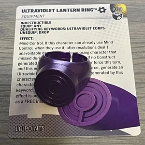 DC Heroclix Lantern Legacy s010 Ultraviolet Ring - Bild 1 von 1