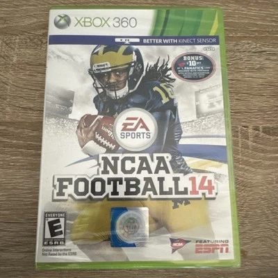 NCAA Football 14 EA Sports (Xbox 360) NEW SEALED Read Description - Image 1 of 4
