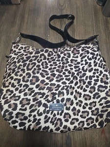 Kate Spade Leopard Print Nylon Diaper Bag - Picture 1 of 13
