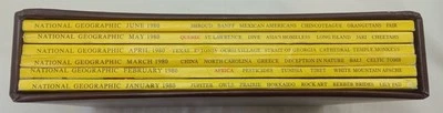 Nat Geo Magazines With Slipcover Jan To June 1980 - Image 1 of 4