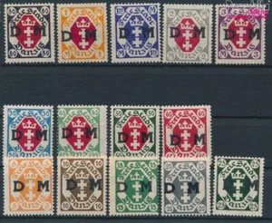 Gdansk D1-d14 (completa edición) con charnela 1921 sello de franqueo (10221871 - Imagen 1 de 1