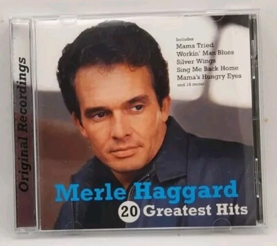 Merle Haggard - 20 Greatest Hits CD, Pre-owned, Very Good Condition,2002 Capitol - Image 1 of 3