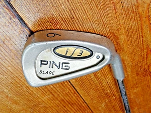 Ping i3 Blade 6 iron / Cushin JZ regular flex steel shaft / Black dot - Picture 1 of 6