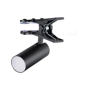 Verve Design Black Cody 4.5W LED Clip Lamp Integrated LED Adjustable Shade - Picture 1 of 6