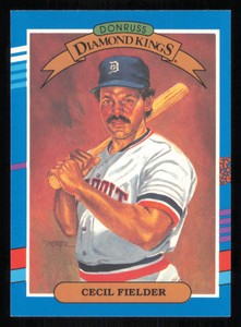 1991 Donruss #3 Cecil Fielder - - Near Mint or Better