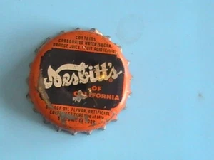 TAPA BOTELLA CORCHO USADO NESBITT'S OF CALIFORNIA QUINCY ILLINOIS CCS - Imagen 1 de 3