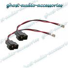 Pair Of Speaker Connector Adaptor Lead Cable Plug For Hyundai