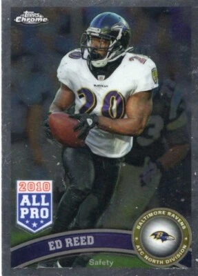 2011 TOPPS CHROME ED REED #158 - Image 1 of 2