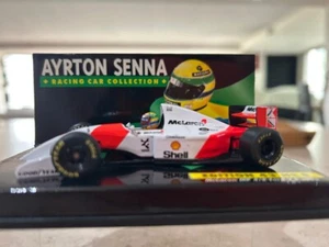 Minichamps F1 1:43 Ayrton Senna McLaren Ford MP4/8 1993 Last year McLaren, Rare! - Picture 1 of 9