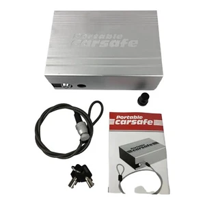 CAR SAFE Portable Small Car Gun Safe for Pistols Handgun Valuables Key Lock LOOK - Picture 1 of 11