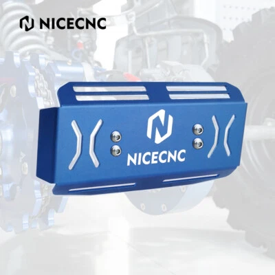 For Yamaha Raptor 700R Rear Bumper Brake Disc Rotor Chain Guard Protection Blue - Image 1 of 4