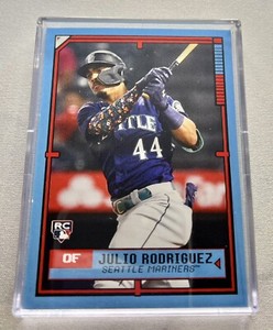2022 Topps TBT 🔥 JULIO RODRIGUEZ Seattle Mariners RC 1991 Terminator 2 🏆 ROY