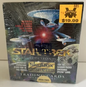 Star Trek Edition Master Series 1993 Trading Cards 36 packs Complete Set SkyBox - Picture 1 of 6