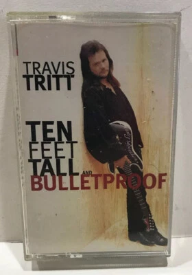 Ten Feet Tall and Bulletproof by Travis Tritt (Cassette, Apr-1994, Warner Bros.) - Image 1 of 4