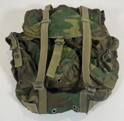 USGI Militar LC-2 Mediano ALICE Paquete de Campo con Correas para el Hombro M81 Bosque Camuflaje Foto 1 de 4