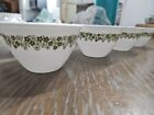 8 Corelle Coffee Cups Spring Blossom Crazy Daisy Green Hook Handle