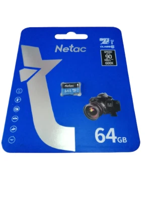 NETAC 64GB Micro Sd Card Mini Class 10 Tf Memory Card Brand New - Image 1 of 4