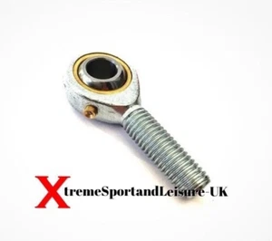 M6 6mm MACHO ROSADO MANO DERECHA ROSADA JUNTA VARILLA DE PISTA EXTREMO COMPLETO CON TUERCA DE BLOQUEO - Imagen 1 de 3