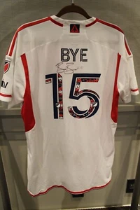 Brandon Bye #15 Match Worn/Signed C.H.A.N.G.E. Jersey 07/15/23 - Picture 1 of 4