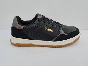 Inblu Zapatos Zapatillas de Hombre Con Cordones Iu - 014 (Negro/Múltiples) - Imagen 1 de 5