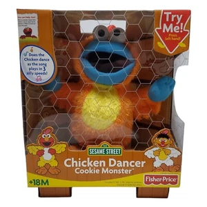 2003 Chicken Dancer Cookie Monster Fisher Price Sesame Street New Dead Batteries - Picture 1 of 10