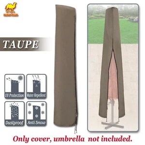 Patio Cantilever Roma Off-set 10-15ft Umbrella Protective Outdoor Protect Cover - Picture 1 of 20