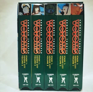 Armored Trooper VOTOMS Stage 1: Uoodo City vols. 1-5 set (VHS, 1996) - Subtitled - Picture 1 of 11