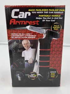 Car Armrest Standing Aid Cane Window Breaker Car Door Handle Assist LED New - Picture 1 of 4