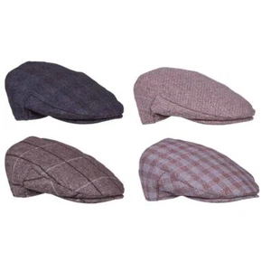 Kenny K Flat Cap Newsboy Driving Fisherman Golf Ivy Cabbie Hat FC200, Wool Blend - Picture 1 of 31