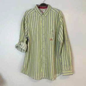 MONTAUK TACKLE CO Herren Gr. L Seegras Streifen Button-Down L/S Oberhemd - Bild 1 von 11