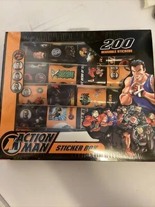 Action Man Stickers box . New Item - Picture 1 of 2