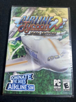 Airline Tycoon 2 Gold Edition PC Game DVD-ROM brand new sealed 2013 - Image 1 of 2