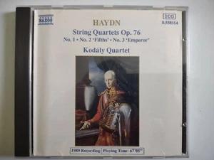 Kodaly Quartet plays Haydn String Quartet op 76 Naxos 550314 CD - Picture 1 of 3