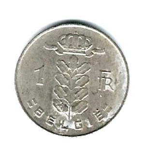 Belgium Coin...1 Franc...1970 - Picture 1 of 2