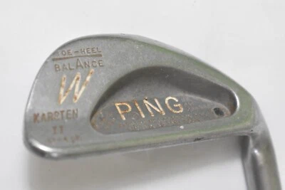 Vintage PING Karsten II Black Dot Pitching Wedge W Steel shaft - Image 1 of 4